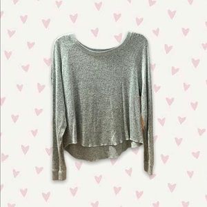 Light blue XS Prince & Fox flowy long-sleeve